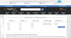 Desktop Screenshot of e-regaly.pl
