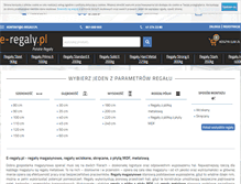 Tablet Screenshot of e-regaly.pl